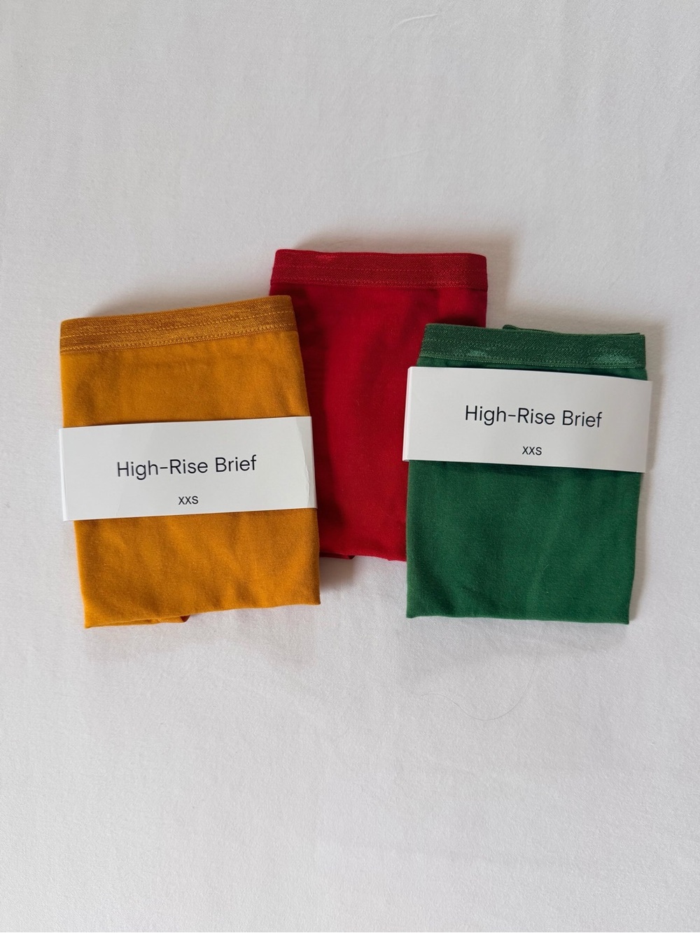 Organic Cotton High-Rise Brief (3 pack)